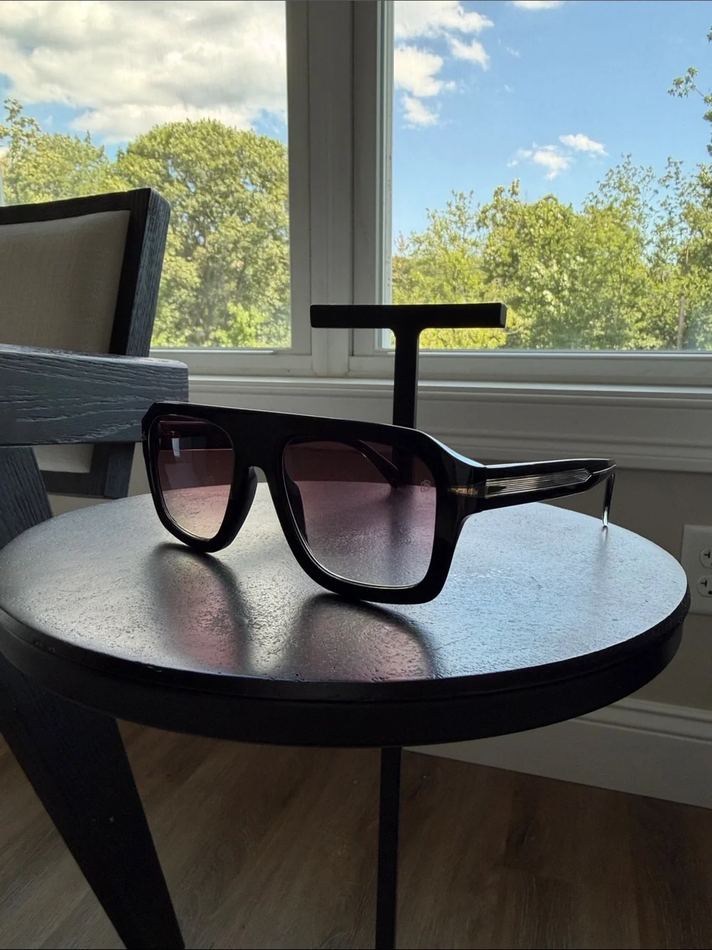 David Beckham DB 7127/S Black Sunglasses